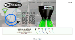 Desktop Screenshot of beerbongusa.com